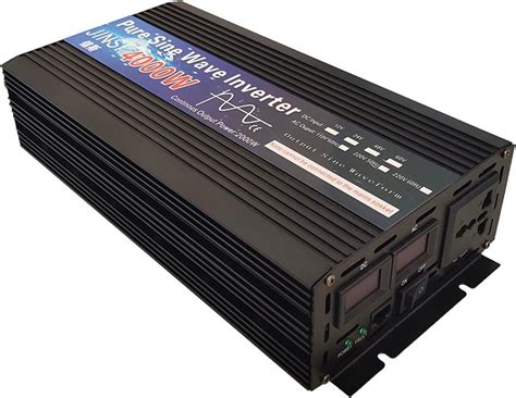 Jp 純粋な正弦波インバーター 3000w 4000w 12v24v48v60v220v 電圧変圧器 太陽光発電