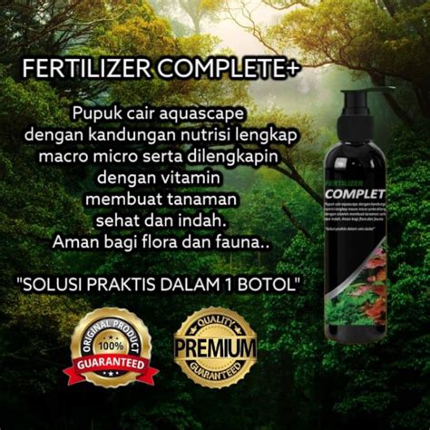 Jual Pupuk Cair Aquascape Complete Macro Micro Fertilizer Complete