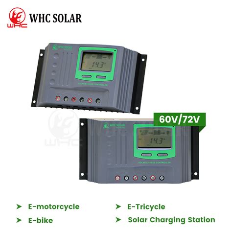 Whc V V V V A Controller De Charge Solar Regulator Mppt Wind