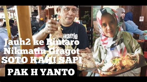 Bongkar Menu Soto Mie Soto Kaki Sapi Djadoel P H Yanto Siap2 Aja