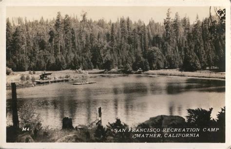 San Francisco Receration Camp Mather Yosemite Valley, CA Postcard