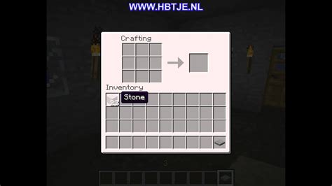 How To Create A Stone Pressure Plate In Minecraft Youtube