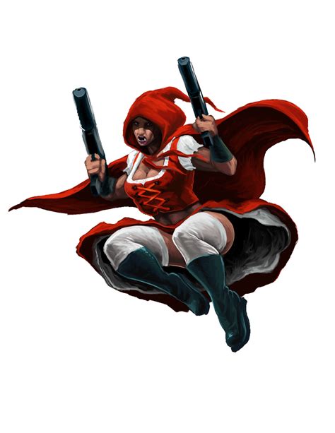 Shadowrun Little Red Riding Hood By Raben Aas On Deviantart