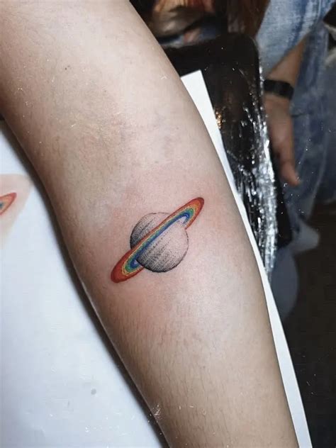 Top More Than Saturn Tattoo Ideas In Cdgdbentre