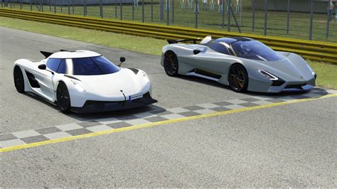 Koenigsegg Jesko Absolut Vs Ssc Tuatara At Monza Full Course Sports