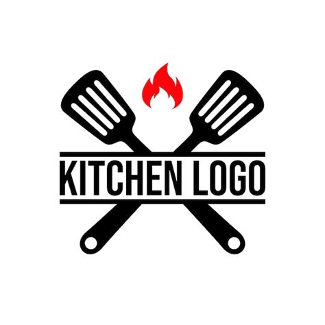 Premium Vector Kitchen Logo Design Template Inspiration Vector