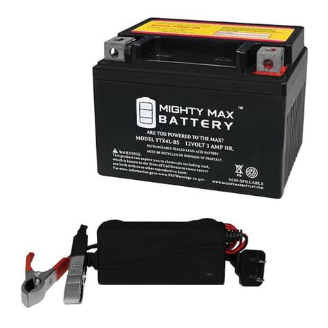 Mighty Max Battery Ytx L Bs Replacement Battery For Skyrich Hjtx L Fp