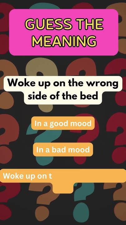 Can You Solve This Idiom Quiz Test Your Knowledge Now🧠 122 Woke Up