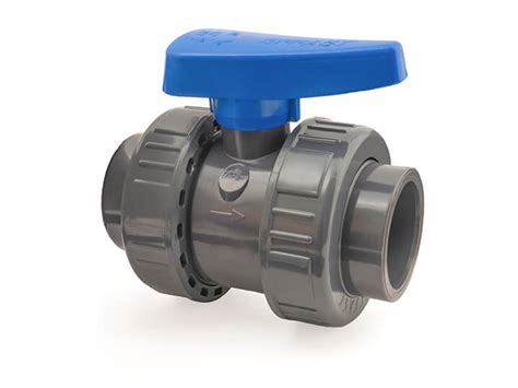 Effast 3 4 Inch PVC Double Union Ball Valve Pressure Pipe