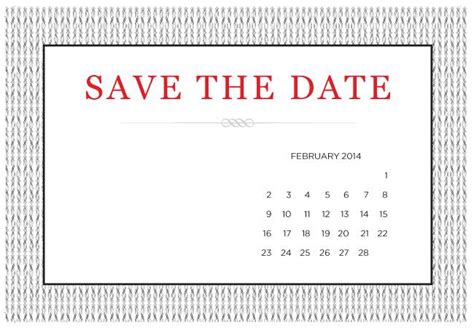 Save The Date Template Free Printables Templates Printable