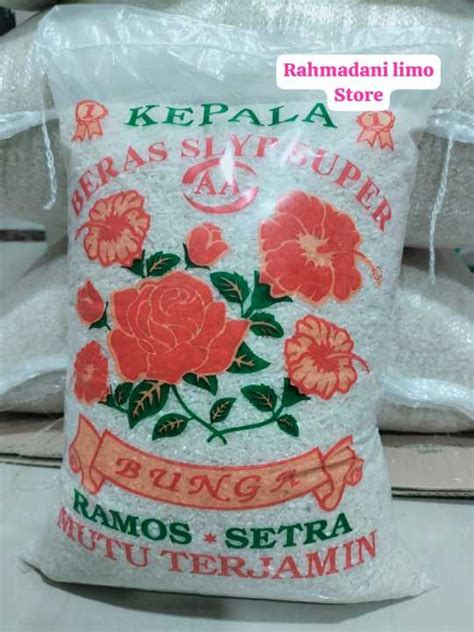 BERAS RAMOS SETRA CAP BUNGA PULEN 5KG Lazada Indonesia