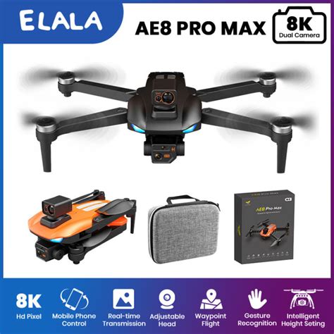 [elala] Ae8 Pro Max Obstacle Avoidance Drone Gps Positioning Drone