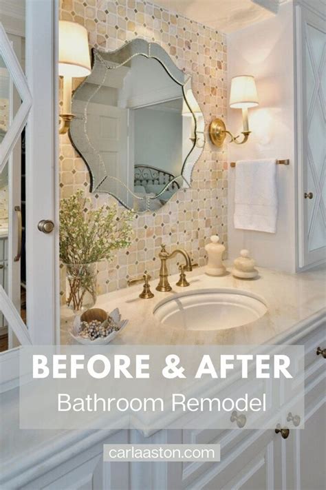 Before And After A Dark Small Dated Bathroom Gets A Light Bright