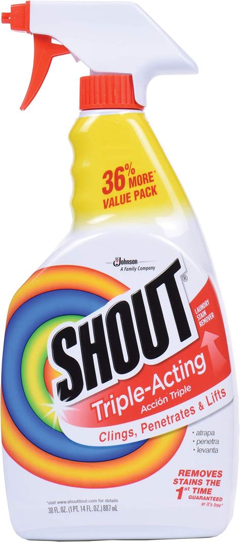 Shout Advanced Spray And Wash Gel Stain Remover For Clothes