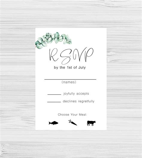 Wedding Rsvp Cards Dash Of Pride Llc