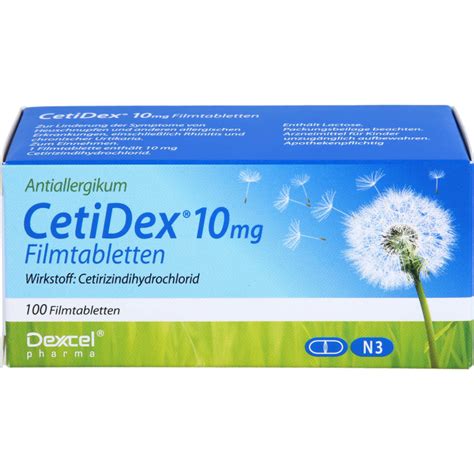 CETIRIZIN ADGC Filmtabletten 100 SaniPlus Direkt