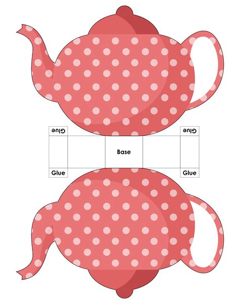 Tea Cup Template Printable