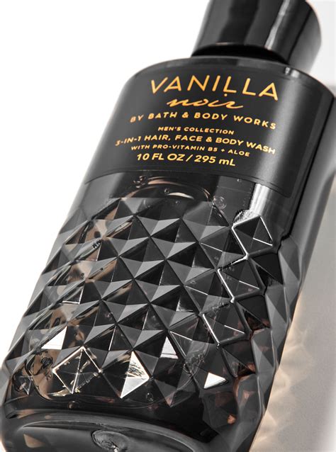 Vanilla Noir 3 In 1 Hair Face And Body Wash Mens Bath And Body Works