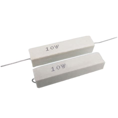 5pcs 10K ohm 10KΩJ 10 watt Axial Ceramic Cement Power Resistor 10W eBay