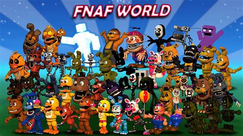 FNaF World Fivenightsatfreddys HD Wallpaper Pxfuel