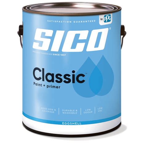 SICO Classic Interior Paint And Primer Latex Eggshell Finish 3 78