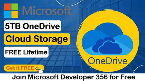 Tb Microsoft Onedrive Free Cloud Storage Lifetime Microsoft