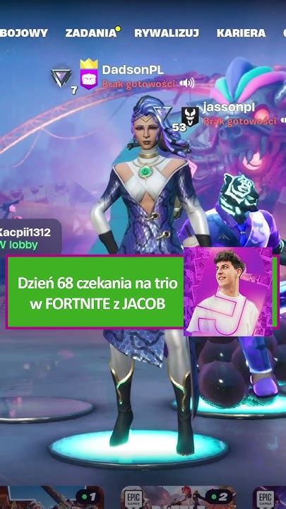 Fortnite Jacob Dzień 68 Czekania Na Trio Z Jacob Fortnite