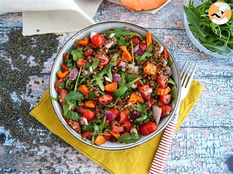 Insalata Di Lenticchie E Patate Dolci Ricetta Petitchef