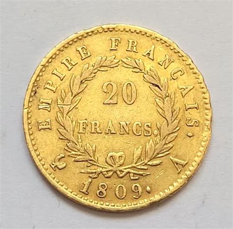 Rare Et Tr S Belle Pi Ce De Francs Or Paris Napoleon I Eur