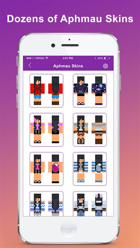 Aphmau Skins Free for Minecraft สำหรบ iPhone ดาวนโหลด