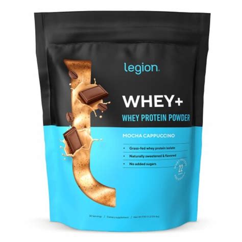 Legion Whey Whey Isolate Protein Powder Mocha Cappuccino Serving