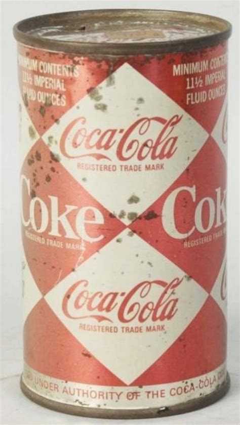 1955 Coca Cola Diamond Expert Can Value Price Guide