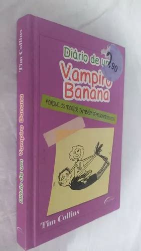 Livro Diario De Um Vampiro Banana Tim Collins Mercadolivre