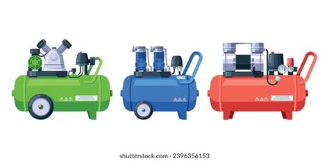 Mobile Air Compressors Stock Vectors And Vector Art Shutterstock