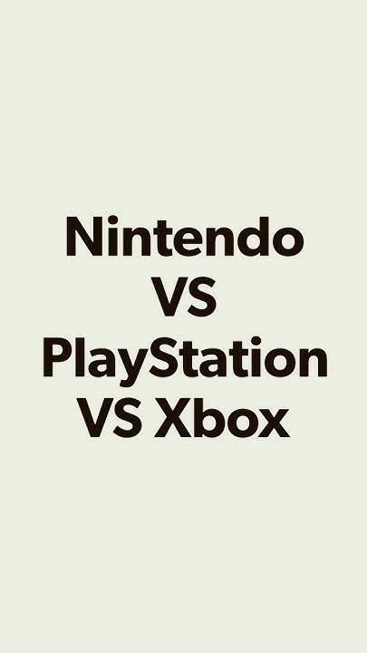 Nintendo Vs Playstation Vs Xbox Lego Nintendo Playstation Xbox Shorts Youtube