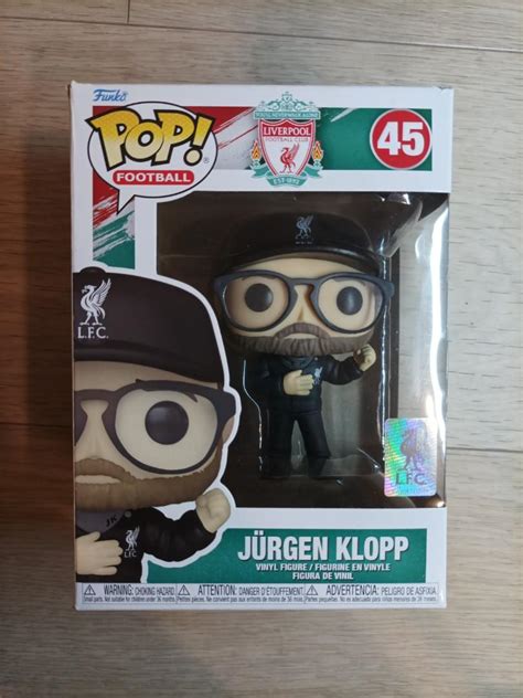 Funko Pop Football Liverpool Fc Jurgen Klopp On Carousell