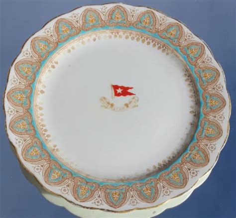 White Star Line Rms Olympic Titanic Era St Cl Gothic Arch Crown Dinner