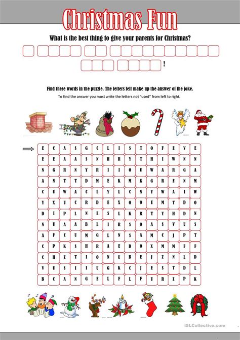 Christmas Secret Code Worksheets