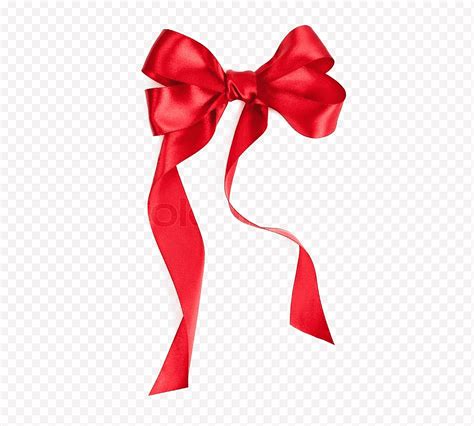 Red Christmas Ribbon Gift Knot Shoelace Knot Christmas Day Bow Tie