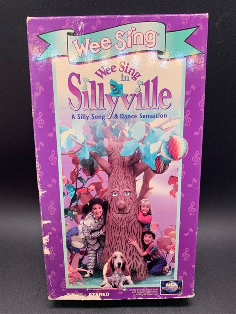 Vintage Wee Sing VHS Tapes Sillyville Big Rock Candy - Etsy