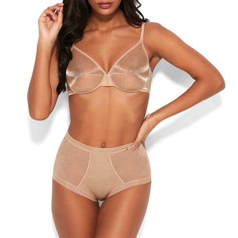 Gossard 2 Pieces Lingerie Set Glossies Nude