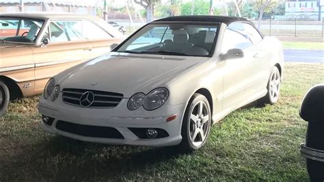 2007 Mercedes Benz Clk 550 Convertible Vin Wdbtk72f17t080093 Classic