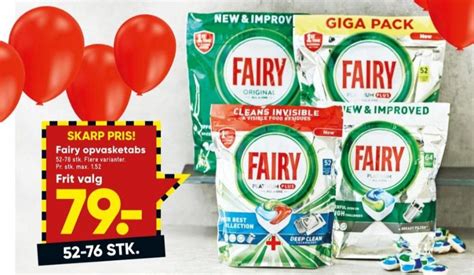 Fairy Maskinopvask Tabs Bilka August Alle Tilbudsavis