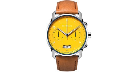 Montre Pour Homme Detomaso Sorpasso Giallo Le Garde Temps Parfait