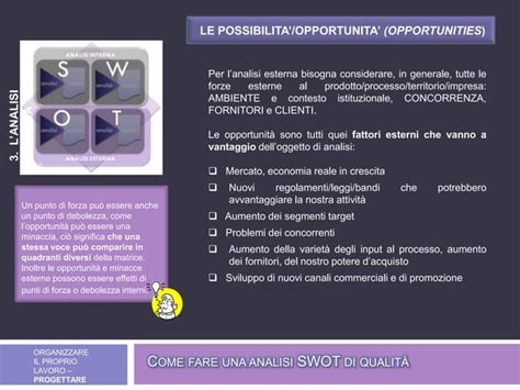 Come Fare Un Analisi Swot Di Qualit Ppt