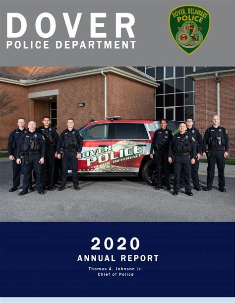 Dover Police Release 2020 Annual Report City Of Dover Police Department