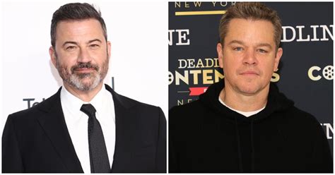 What's up With the Feud Between Jimmy Kimmel and Matt Damon?