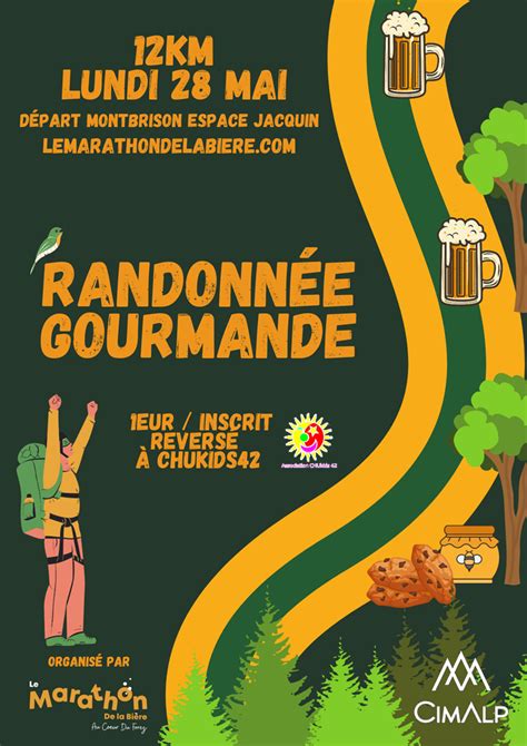 Une marche gourmande mais aussi solidaire Le Marathon de la Bière 2025