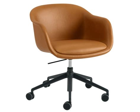 Muuto Fiber Conference Armchair Swivel Base With Castors