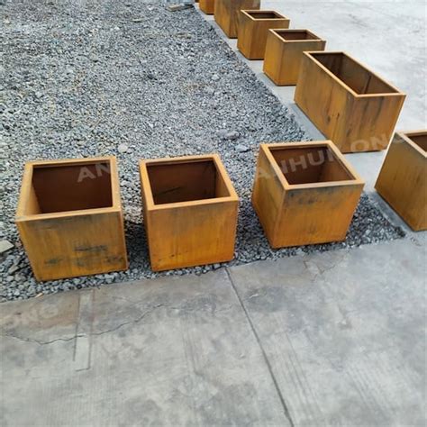 Corten Steel Planters Ahl Corten Steel